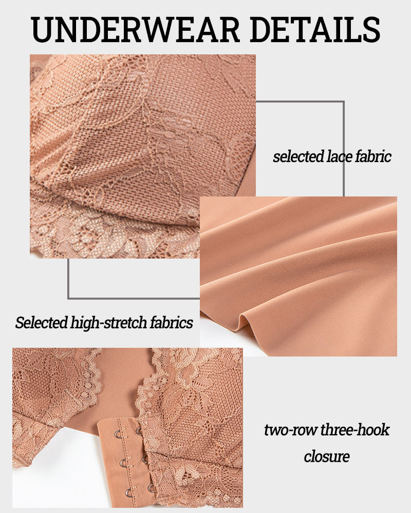 Front Closure '5D' Shaping  Wireless Bra