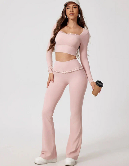 Lovely Ruffle Long Sleeve Top